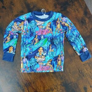 BNWT Showstoppers Pocahontas 12-18 Mo 2 Pc Viscose Set Long Sleeve Shirt & Pant